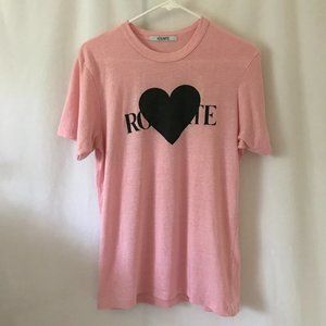 Rodarte I Heart Rodarte Pink T-Shirt